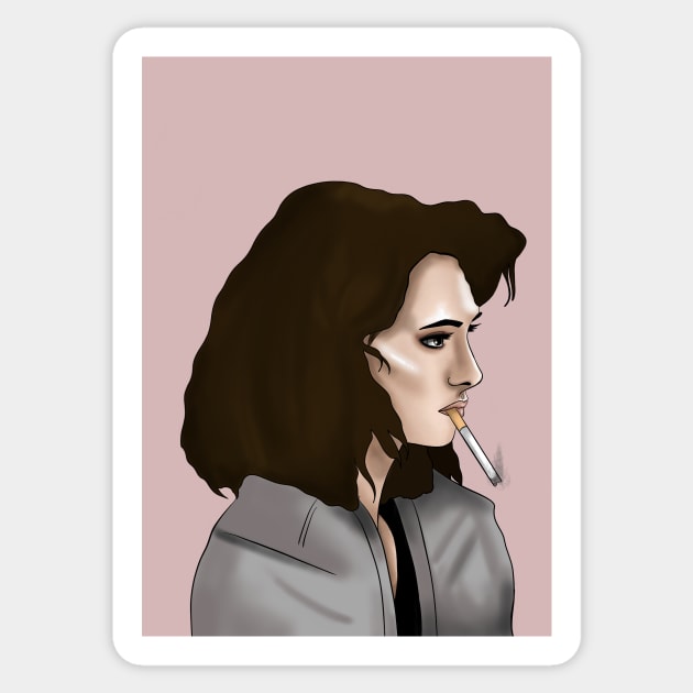 Veronica Sticker by torirosenbaum